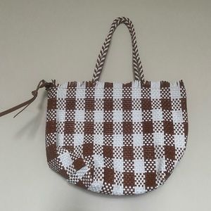 Loeffler Randall Tatia Woven Leather Tote